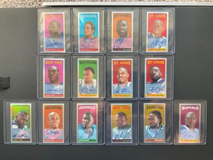 2012 Topps Chrome "1965" Tall Boy Throwback Refractor RC Auto Football Card /15