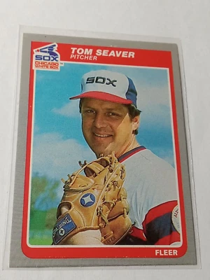 1985 Fleer Tom Seaver #526 (1267) - Image 1 of 2