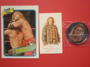 Moneda y tarjetas de lucha libre Topps 2006 borde [b4e3] - Imagen 1 de 2