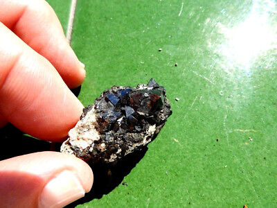 Minerales  Fantasticos Cristales Octaedricos De Magnetita De Marruecos-10b17   • 3.05€