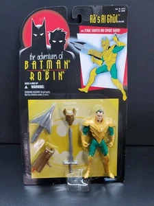 Adventures Of Batman And Robin Ra Al Ghul Figure Kenner  1995 - Picture 1 of 2