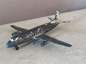 VINTAGE DIECAST DINKY TOYS #708 BEA VICKERS VISCOUNT 800 AIRLINER PLANE - Picture 1 of 4