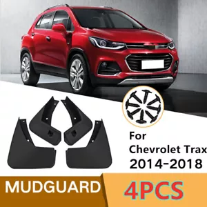 4X Mudguard Splash Fender Guards Mud Flaps For Chevrolet Trax 2014-2018 - Picture 1 of 4