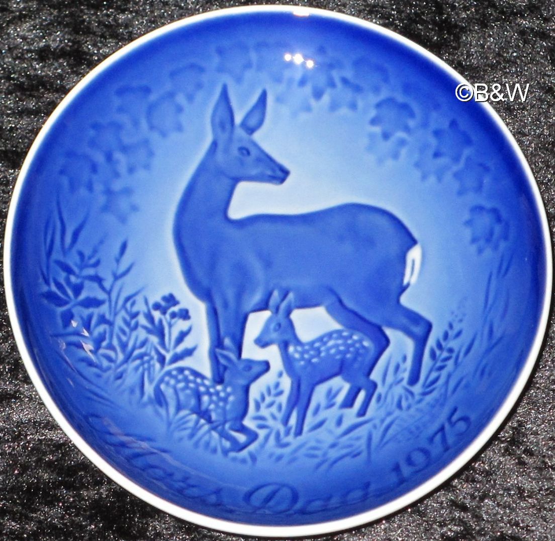 Piatto Natale Royal Copenhagen 1976 - Porcellana Prima Scelta, Originale, Condizioni Perfette - Foto 7