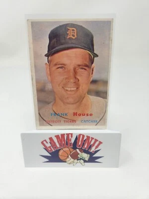 1957 Topps #223 Frank House Detroit Tigers BUF - Image 1 of 2