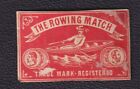 Ancienne étiquette Matchbox Suède BN1659796 The Rowing Match