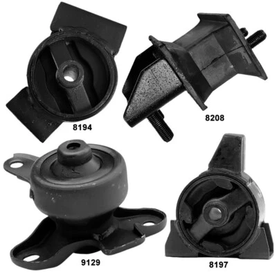 Juego de 4 piezas de soportes de motor y montaje de transmisión manual para Lexus ES250 91-90 V6-2,5 L Foto 1 de 4