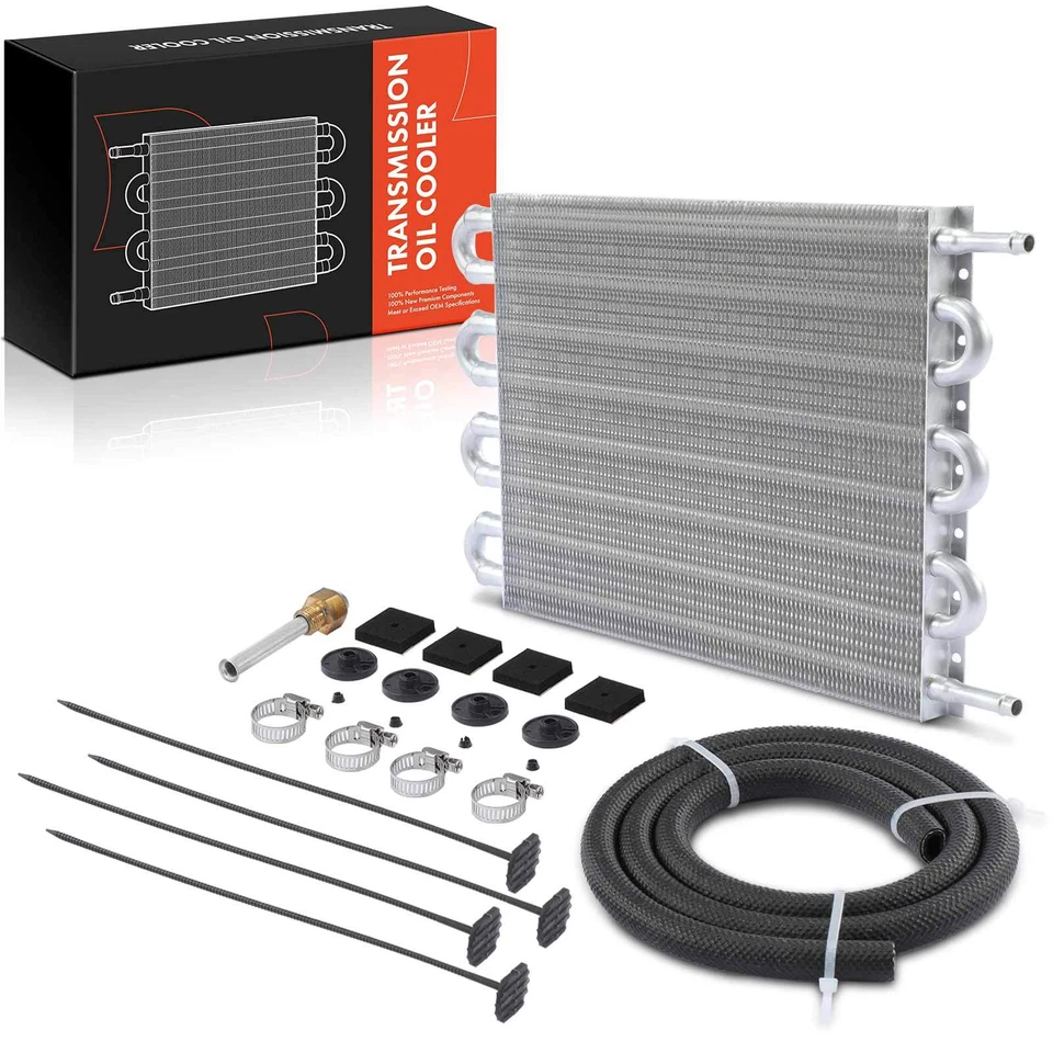 Trans. Enfriador de aceite para Chevy Ford Chrysler 1942-2021 3/4"x10"x15-7/8" 10.000 lb Foto 1 de 4