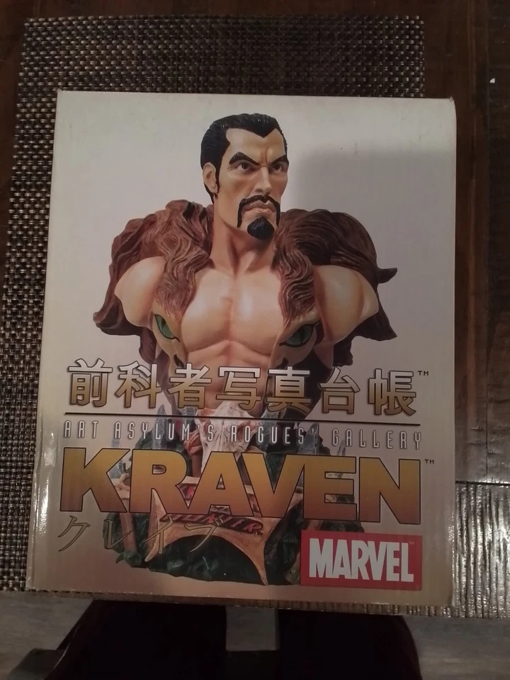 MARVEL / Art Asylum’s "KRAVEN" Limited Edition # 1419 / 6500 NEW - Image 1 of 4
