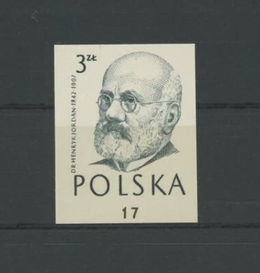 POLAND BLACK PRINT 1958 RARE !! MEDICINE DOCTOR DR JORDAN 'm4149 - Picture 1 of 1