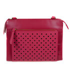 Radley Pink Leather Cross Body Shoulder Bag Clerkenwell Zip Top Ladies Handbag