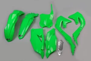 UFO KIT PLASTICHE KAWASAKI KX 250 F 2021-2023 - COLORE VERDE FLUO - Imagen 1 de 1