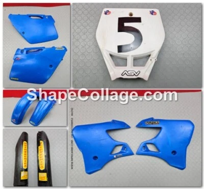 KIT PLASTICHE CARENE TM MX 125 2T 1997 1998 FAIRING PLASTIC — 第 1/4 张图片