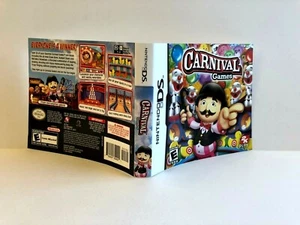 Carnival Games Nintendo DS ARTWORK ONLY Authentic Insert - Picture 1 of 2