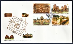 Thailand 2011 Thai Heritage Conservation (Mueang Tam Stone Sanctuary) FDC - Picture 1 of 1