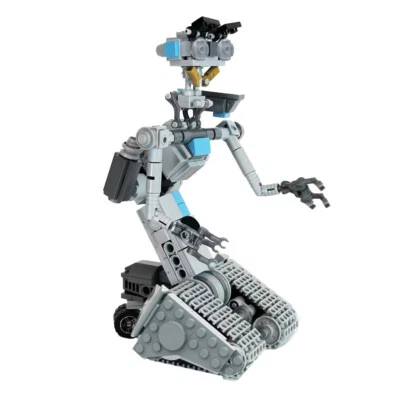 MOC: Johnny 5: A Friendly, Naive, Self-aware Robot 369 Parts from Comedy Film - Image 1 of 4