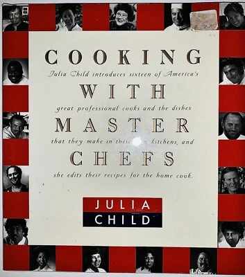 1993 FIRST EDITION Julia Child Cooking with Master Chefs Foto 1 de 2