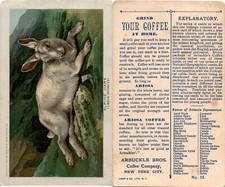 K1 Arbuckle Coffee, Animals, 1890, #33 Alphine Hare