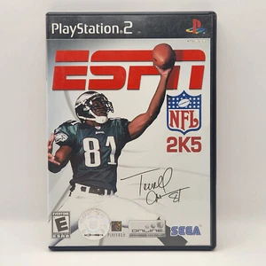 PS2 Playstation 2 ESPN NFL 2K5 Sega Sports Terrell Owens GEBRAUCHT CIB Komplett - Bild 1 von 3