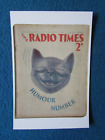 THE RADIO TIMES CLASSIC COVER 6" x 4" POCZTÓWKA NR 18 HUMOR