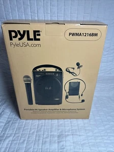 Pyle Pro PWMA1216BM Portable Amplifier & Microphone System With Bluetooth(r) - Picture 1 of 5