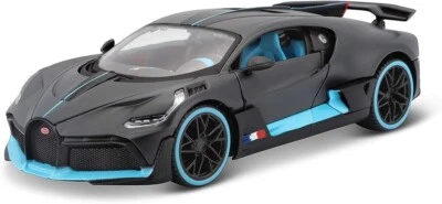 Bugatti Divo 2019 Matte Dark Grey Grigio Scuro Maisto 1:24 Nuovo 1/24 - Immagine 1 di 4