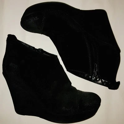 Diesel Black Wedge bootie size 40 — 第 1/4 张图片