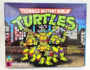 Teenage Mutant Ninja Turtles TMNT Colorforms Deluxe Play Set - Vintage 1990 - Foto 1 di 8