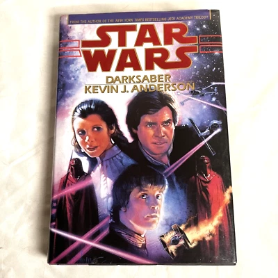 Star Wars Darksaber Hardback By Kevin J Anderson 1995 Foto 1 de 4