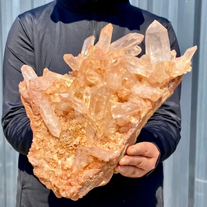 8.2LB A+++Large Natural white Crystal Himalayan quartz cluster /mineralsls - Picture 1 of 17