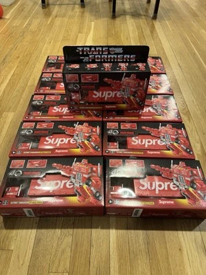 Supreme Transformers G1 Optimus Prime Figure SS25 Week 8 Brand New - Image 1 of 4