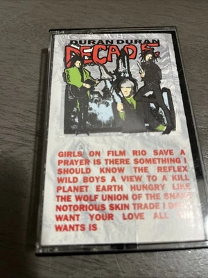 Decade: Greatest Hits by Duran Duran (Cassette, Nov-1989, Capitol/EMI Records) Foto 1 de 4