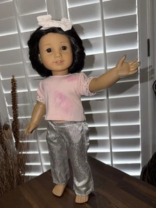 American Girl Doll  Asian Brown Hair and Brown Eyes - Picture 1 of 14