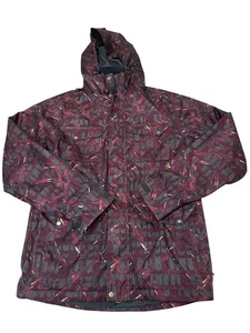 Sims Tech Rider Snowboard weinrot Kapuze Skijacke Mantel Herren Gr. Medium - Bild 1 von 6