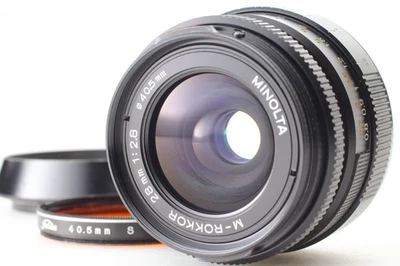 【COMO NUEVO+ con capucha】 Lente de montaje Minolta M-Rokkor 28 mm f2,8 Leica M CL CLE de JAPÓN Foto 1 de 4