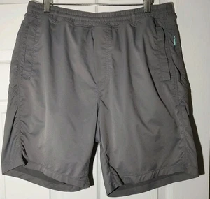 Herren Birddogs grau Slip gefüttert lässig Nylonmischung sportlich Boom Shorts - XL - Bild 1 von 6