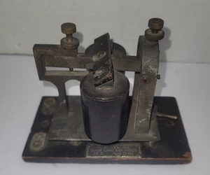 Western Electric W.U. Tel. Co. Telegraph 15B Main Line Sounder 120 Ohms - Picture 1 of 12