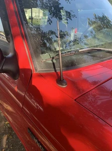 9" inch Antenna Rubber Mast Black Power Radio AM/FM for Ford Ranger 1983-2011 - Picture 1 of 13
