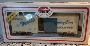 MIB -Model Power #8006 HO Scale 40' Sliding Door Box Car Domino Sugar - Picture 1 of 3