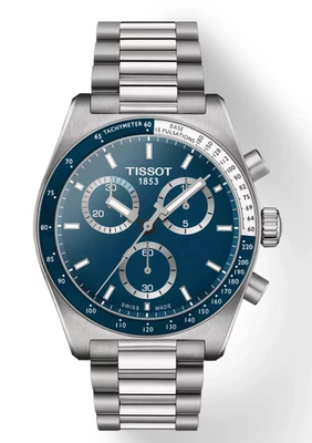 Tissot PR516 Blue Men's Watch Quartz Chronograph – T149.417.11.041.00 - Image 1 of 4