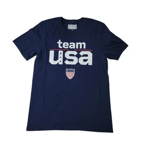 Team USA Officially Licensed Men's Crewneck Soft Short Sleeve Tee - Picture 1 of 2