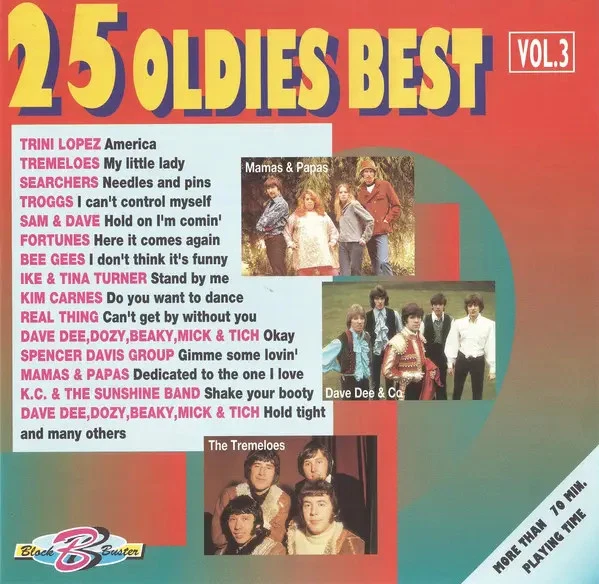 CD Bee Gees / Donovan a.o. 25 Oldies Best Vol. 3 Block Buster - Bild 1 von 1