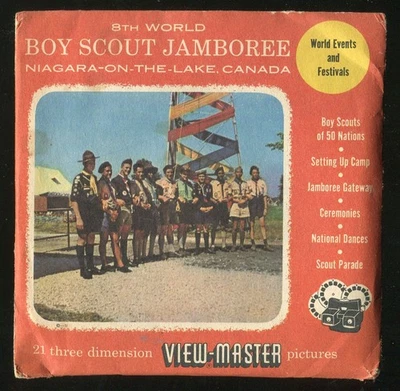 ¡Juego de 3 carretes View Master sin abrir Boy Scout Jamboree Niagara on the Lake Canada!! Foto 1 de 2