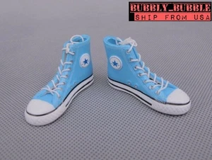 1/6 Female Shoes Converse Sneakers Lace Up For 12" Hot Toys PHICEN Figure ☆USA☆ - Picture 1 of 2
