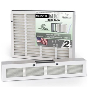 2-Pack Filter Replacement for AprilAire 210 Whole House Air Purifiers - MERV ... - Picture 1 of 6
