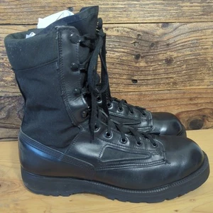Belleville 600 Black Hot Weather Combat Boots Men's 9 R EUC - Picture 1 of 16