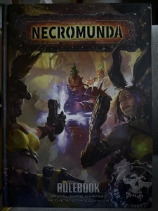 2018 Warhammer 40K 40000 Necromunda Rulebook - Citadel Games Workshop Hardcover - Picture 1 of 1