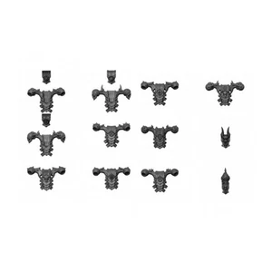 Chaos Space Marines BACKPACKS x 10 Legionaries 40K - Picture 1 of 1