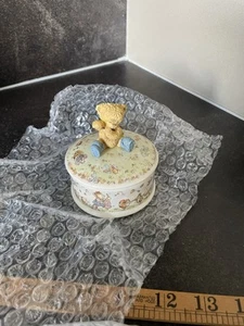 Wedgewood Rambling Ted Musical Ornament - Picture 1 of 6