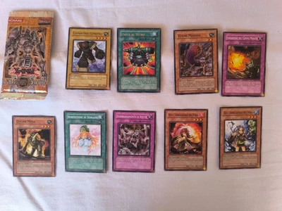 Bustina Yu-Gi-Oh! Il Millennio Perduto (2005) Aperta – ITA – 9 carte originali - Immagine 1 di 4